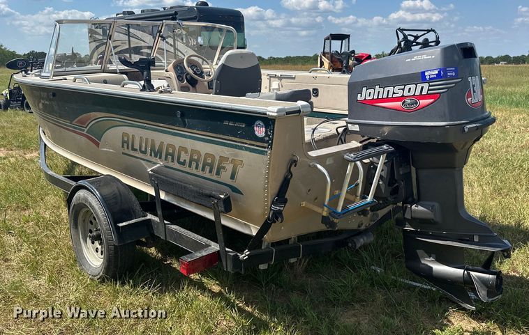 image for item EJ4444 1999 Alumacraft  TS175 boat