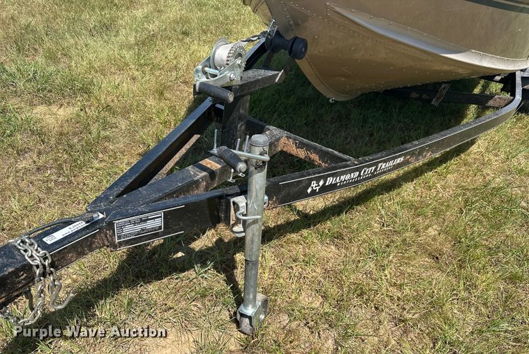 image for item EJ4444 1999 Alumacraft  TS175 boat