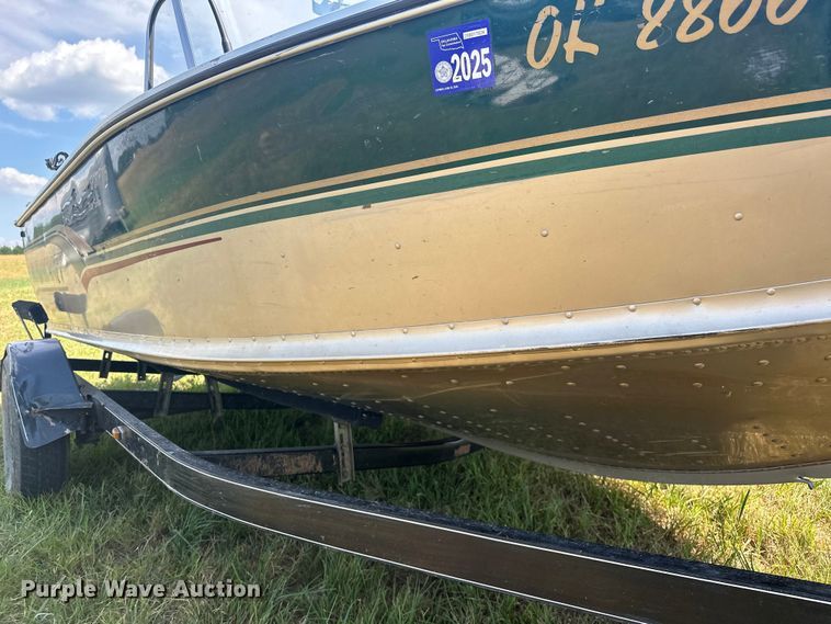 image for item EJ4444 1999 Alumacraft  TS175 boat