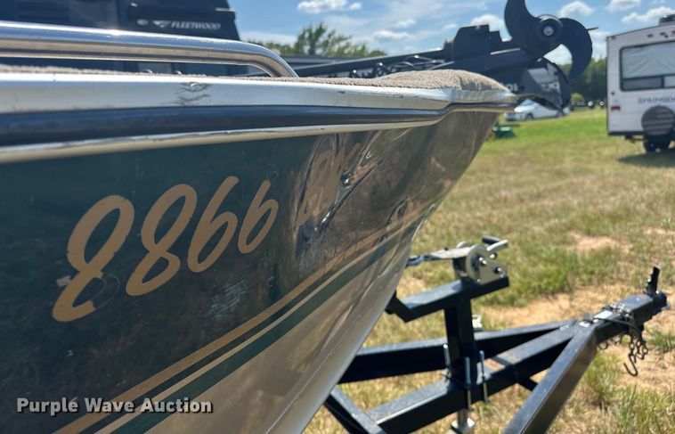 image for item EJ4444 1999 Alumacraft  TS175 boat