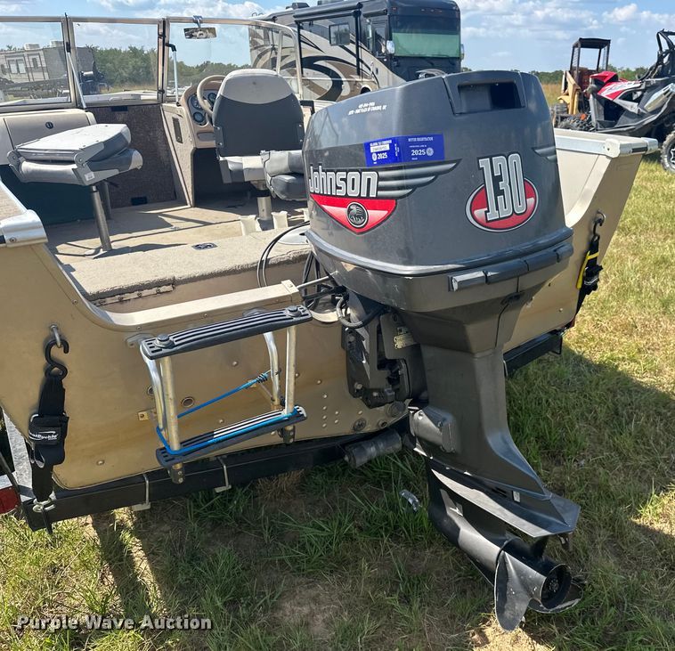 image for item EJ4444 1999 Alumacraft  TS175 boat