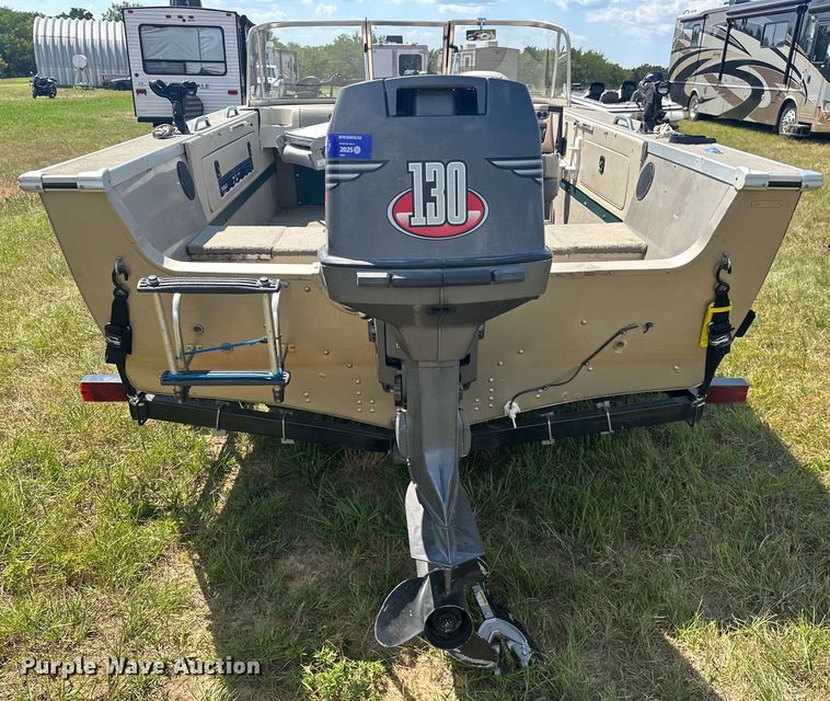 image for item EJ4444 1999 Alumacraft  TS175 boat