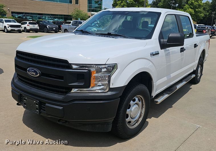 image for item EJ5772 2018 Ford F150 SuperCrew pickup truck