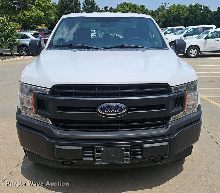 image for item EJ5772 2018 Ford F150 SuperCrew pickup truck