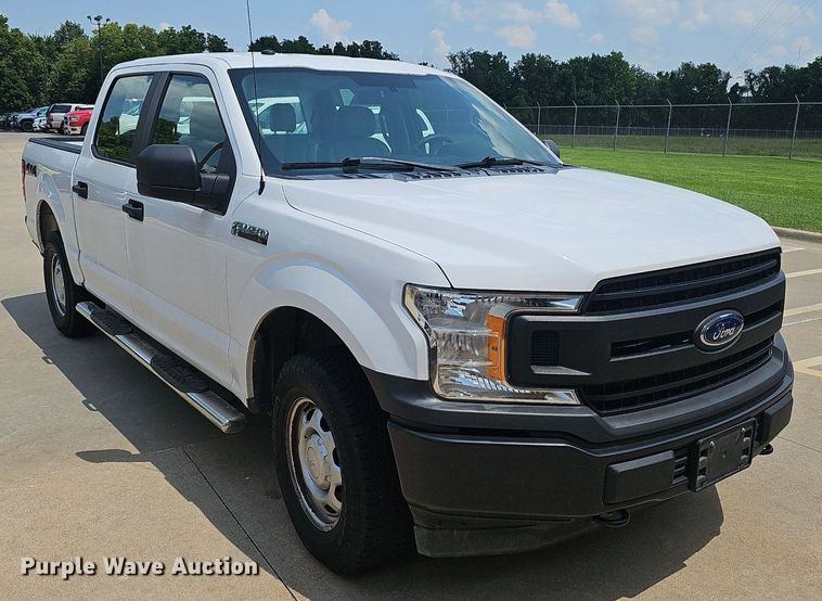 image for item EJ5772 2018 Ford F150 SuperCrew pickup truck