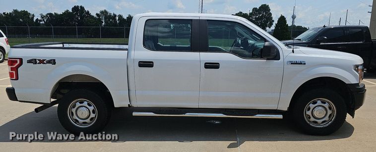 image for item EJ5772 2018 Ford F150 SuperCrew pickup truck
