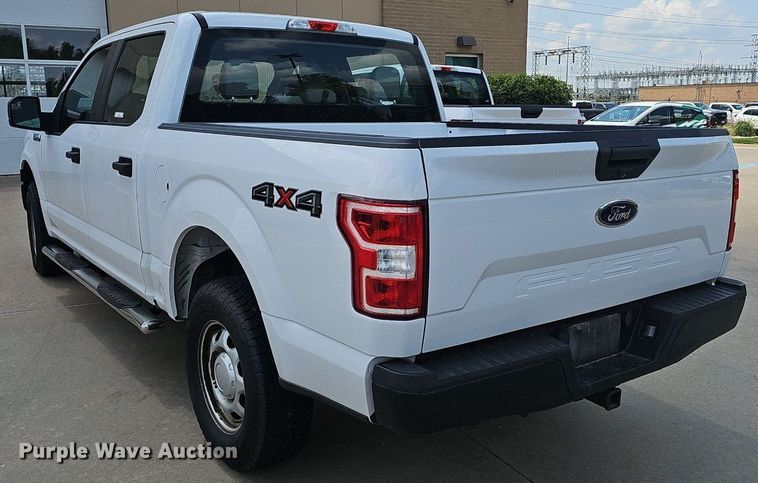 image for item EJ5772 2018 Ford F150 SuperCrew pickup truck