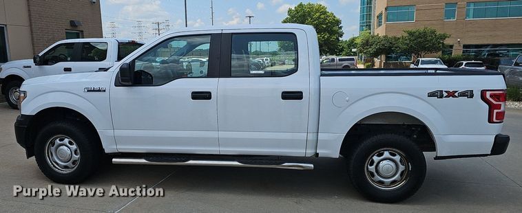 image for item EJ5772 2018 Ford F150 SuperCrew pickup truck