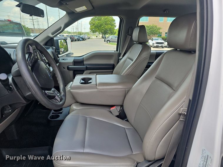 image for item EJ5772 2018 Ford F150 SuperCrew pickup truck