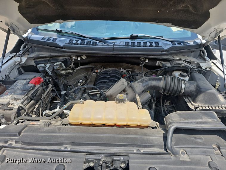 image for item EJ5772 2018 Ford F150 SuperCrew pickup truck