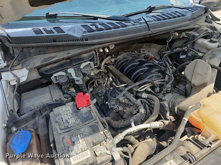 image for item EJ5772 2018 Ford F150 SuperCrew pickup truck