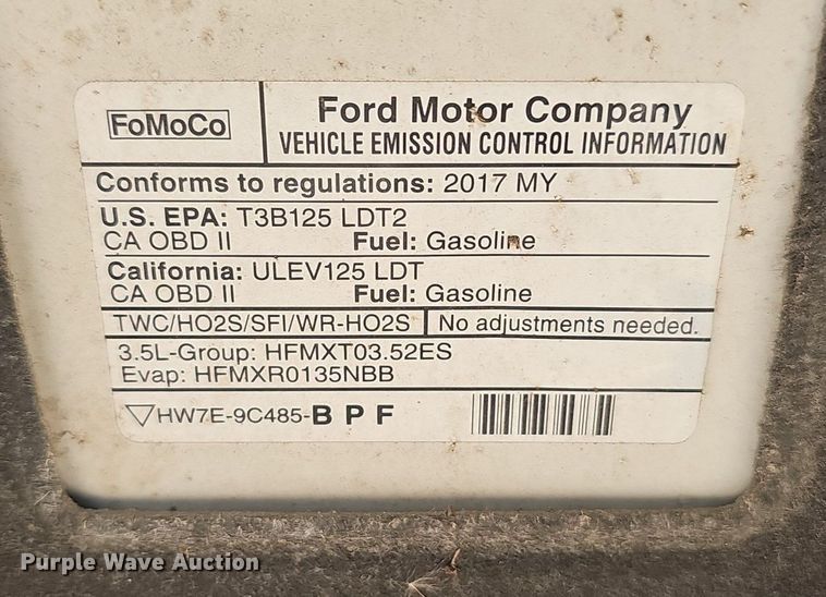 image for item EJ5775 2017 Ford  Edge Titanium SUV