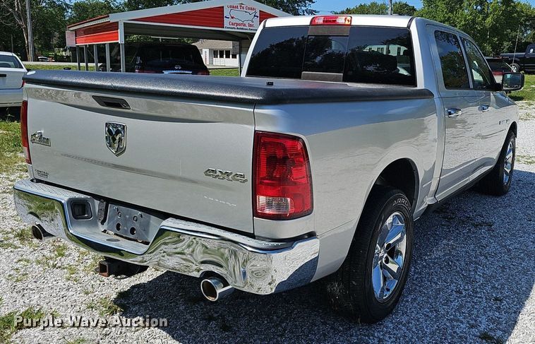 image for item EJ5813 2010 Dodge Ram 1500 Crew Cab pickup truck