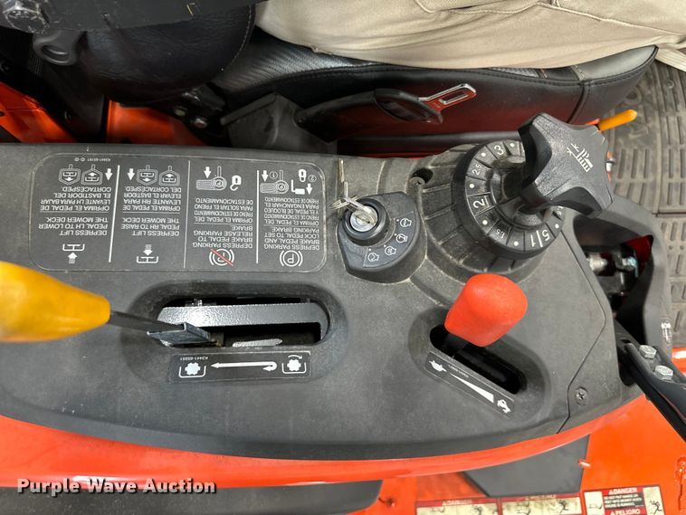 image for item EJ6386 Kubota  ZD 1511RL ZTR lawn mower