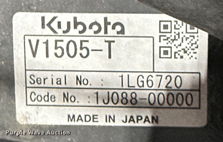 image for item EJ6386 Kubota  ZD 1511RL ZTR lawn mower