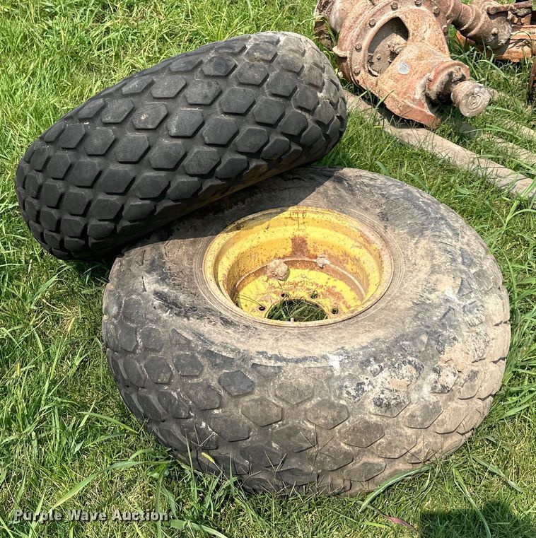 image for item EJ6399 (2) BF Goodrich 13.50-16 tires and wheels