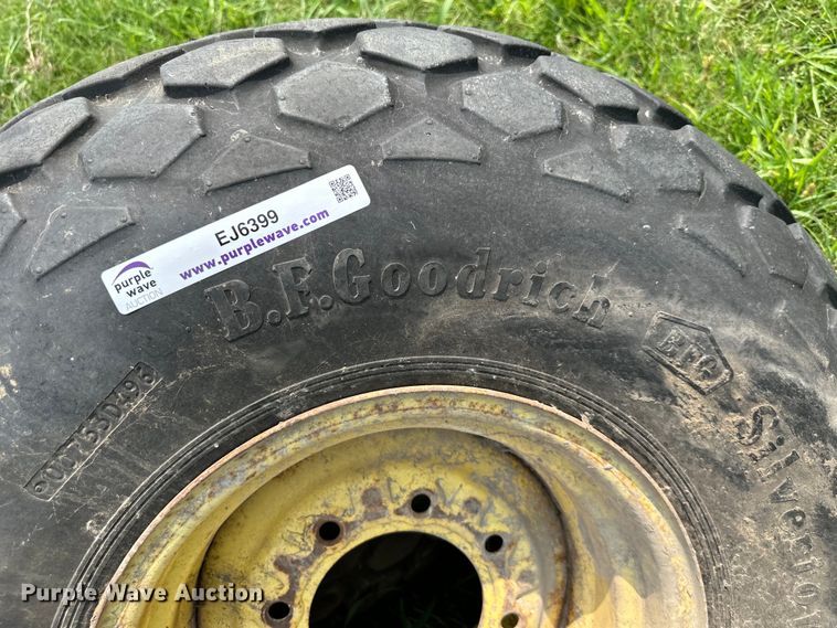 image for item EJ6399 (2) BF Goodrich 13.50-16 tires and wheels