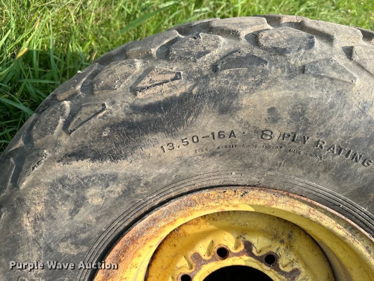 image for item EJ6399 (2) BF Goodrich 13.50-16 tires and wheels