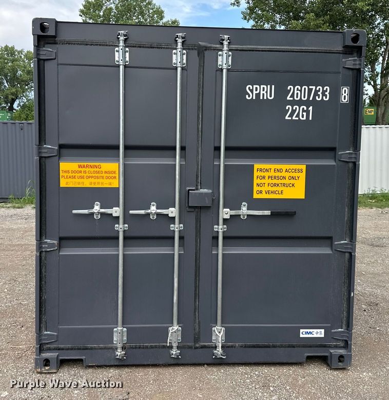 image for item EJ6424 2023 CIMC CB22-DD-05 shipping container 