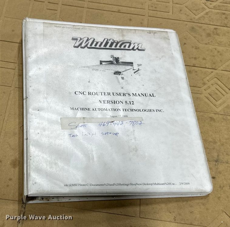 image for item EJ7072 Multicam SF series  CNC router 