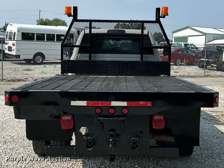 image for item EK3007 2014 Dodge  Ram 5500HD Crew Cab flatbed truck
