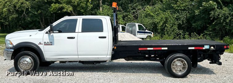 image for item EK3007 2014 Dodge  Ram 5500HD Crew Cab flatbed truck