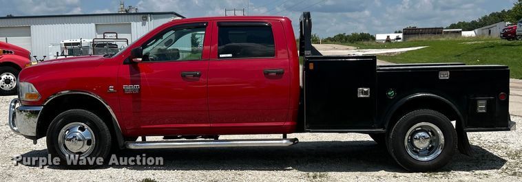 image for item EK4920 2012 Dodge  Ram 3500HD Crew Cab utility bed pickup truck
