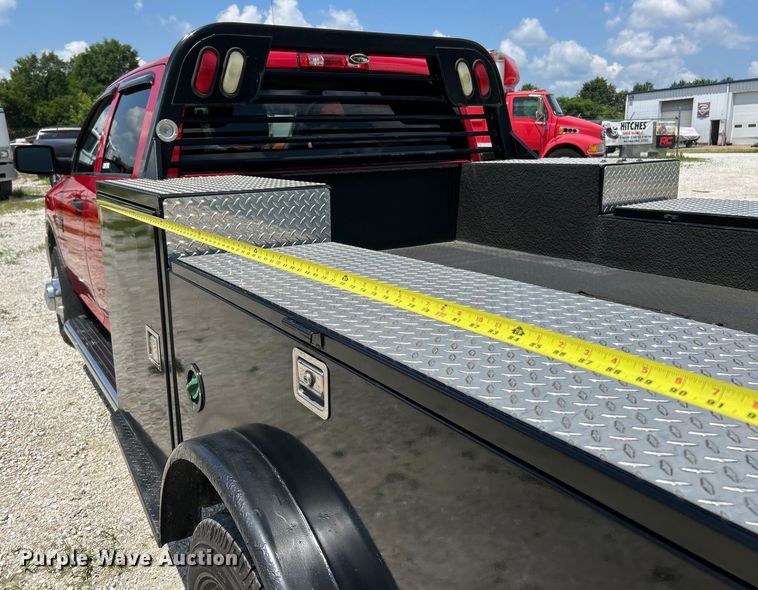 image for item EK4920 2012 Dodge  Ram 3500HD Crew Cab utility bed pickup truck
