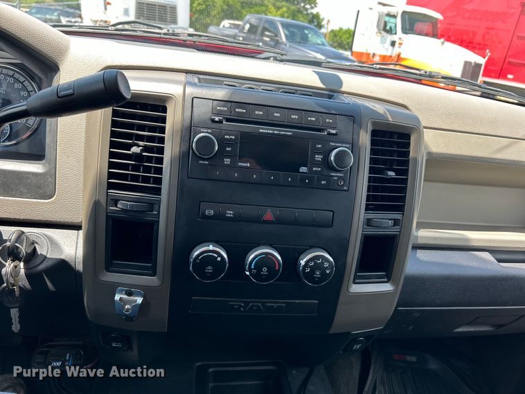 image for item EK4920 2012 Dodge  Ram 3500HD Crew Cab utility bed pickup truck