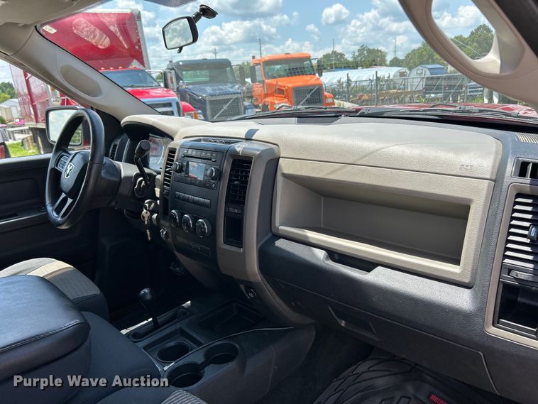 image for item EK4920 2012 Dodge  Ram 3500HD Crew Cab utility bed pickup truck