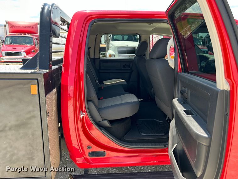 image for item EK4920 2012 Dodge  Ram 3500HD Crew Cab utility bed pickup truck