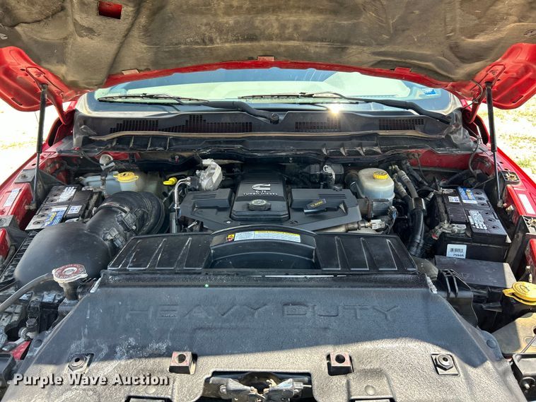 image for item EK4920 2012 Dodge  Ram 3500HD Crew Cab utility bed pickup truck