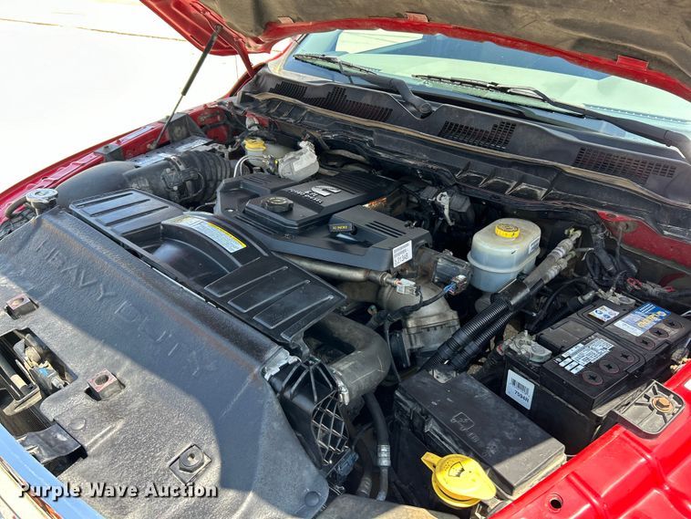 image for item EK4920 2012 Dodge  Ram 3500HD Crew Cab utility bed pickup truck