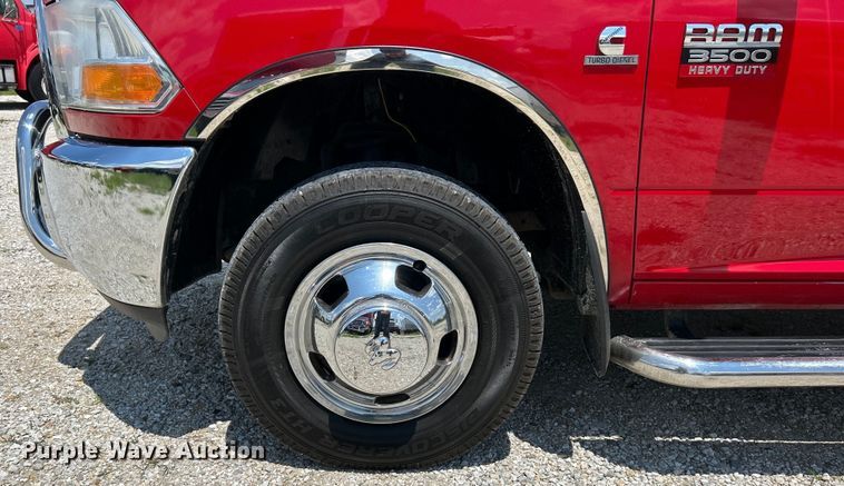 image for item EK4920 2012 Dodge  Ram 3500HD Crew Cab utility bed pickup truck