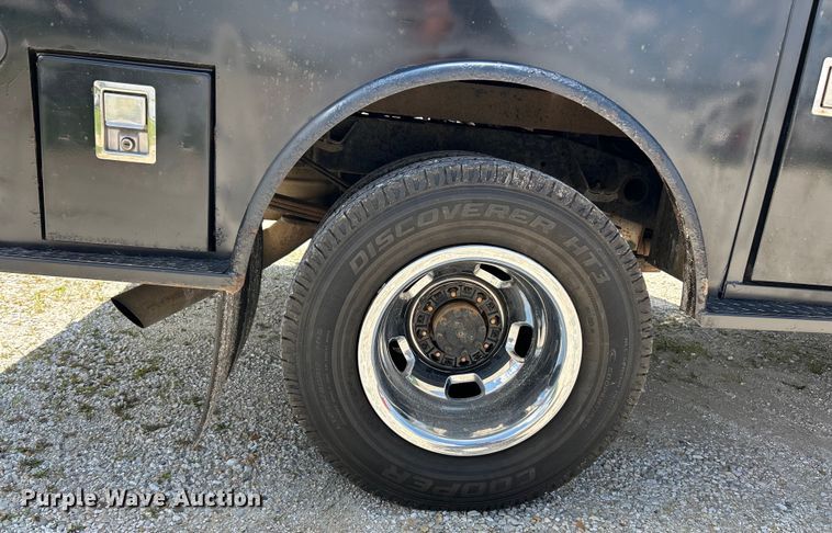 image for item EK4920 2012 Dodge  Ram 3500HD Crew Cab utility bed pickup truck