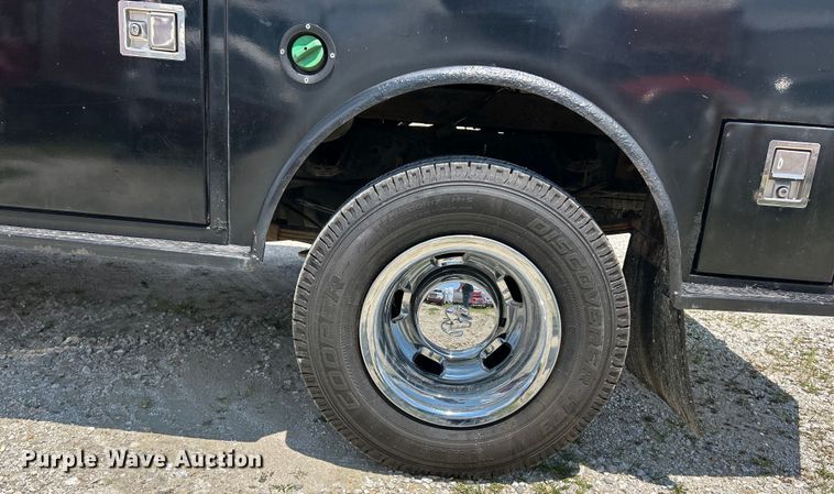 image for item EK4920 2012 Dodge  Ram 3500HD Crew Cab utility bed pickup truck