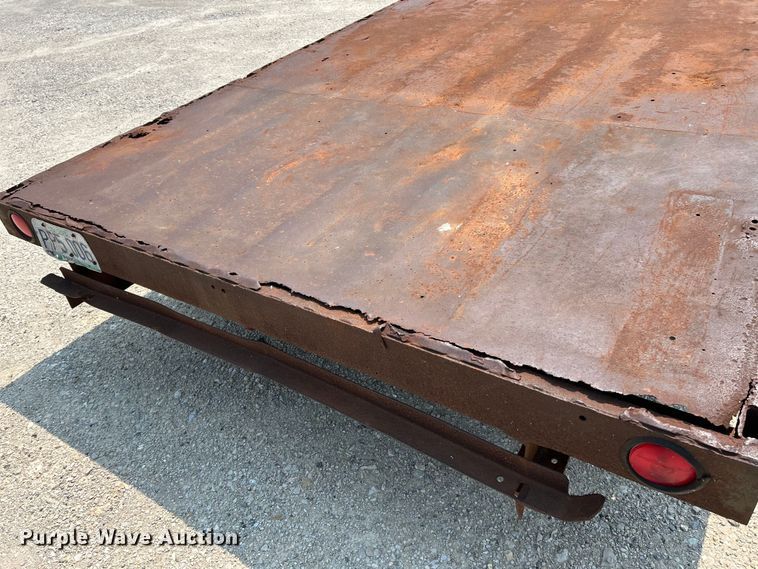 image for item EK4960 1978 Wheeler equipment trailer