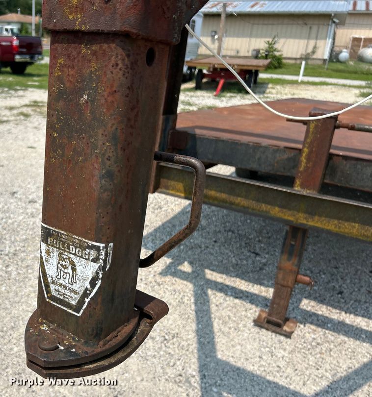 image for item EK4960 1978 Wheeler equipment trailer