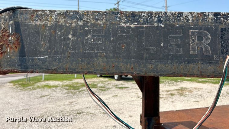 image for item EK4960 1978 Wheeler equipment trailer