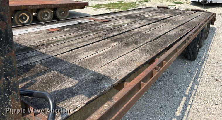 image for item EK4961 1992 shop built equipment trailer