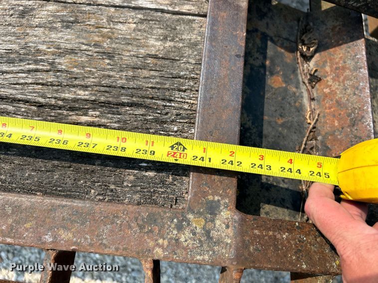 image for item EK4961 1992 shop built equipment trailer