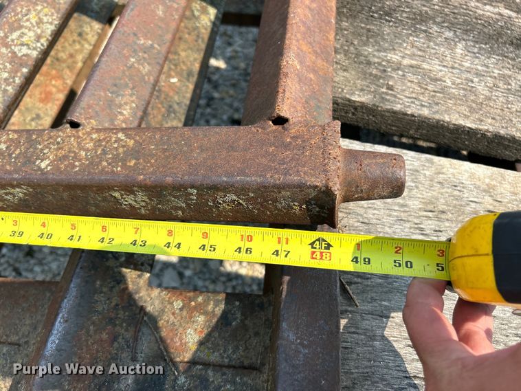 image for item EK4961 1992 shop built equipment trailer