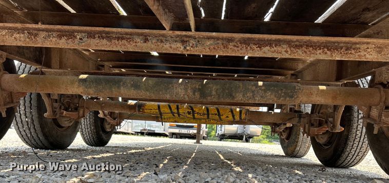 image for item EK4961 1992 shop built equipment trailer