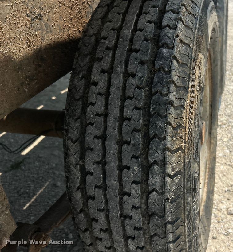 image for item EK4961 1992 shop built equipment trailer