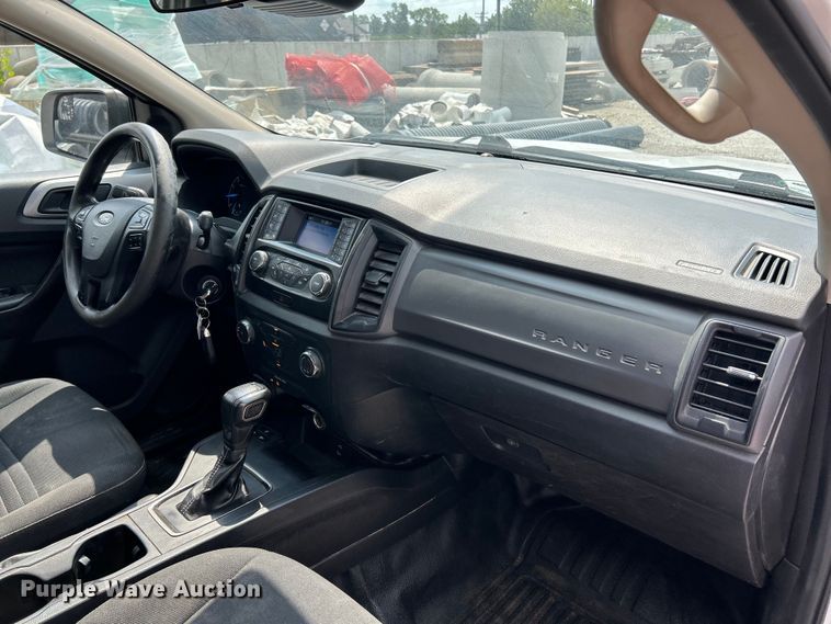 image for item EK4970 2019 Ford Ranger XL SuperCab pickup truck