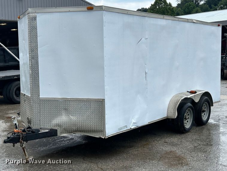 image for item EK4990 2018 Eagle  7X16TA2 enclosed cargo trailer