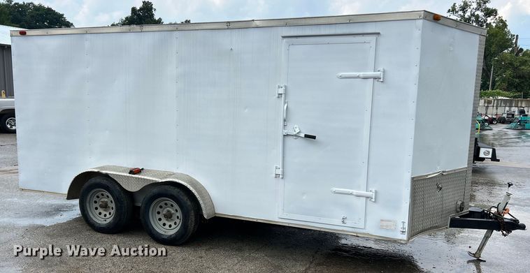 image for item EK4990 2018 Eagle  7X16TA2 enclosed cargo trailer