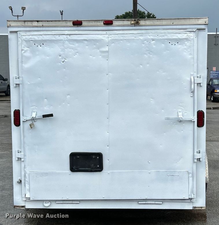 image for item EK4990 2018 Eagle  7X16TA2 enclosed cargo trailer