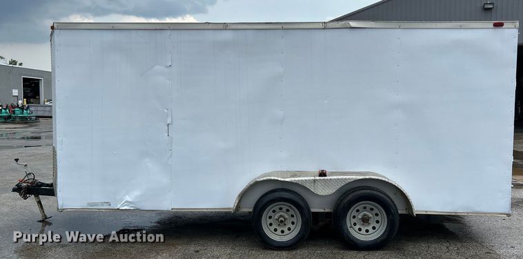 image for item EK4990 2018 Eagle  7X16TA2 enclosed cargo trailer