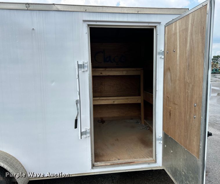 image for item EK4990 2018 Eagle  7X16TA2 enclosed cargo trailer